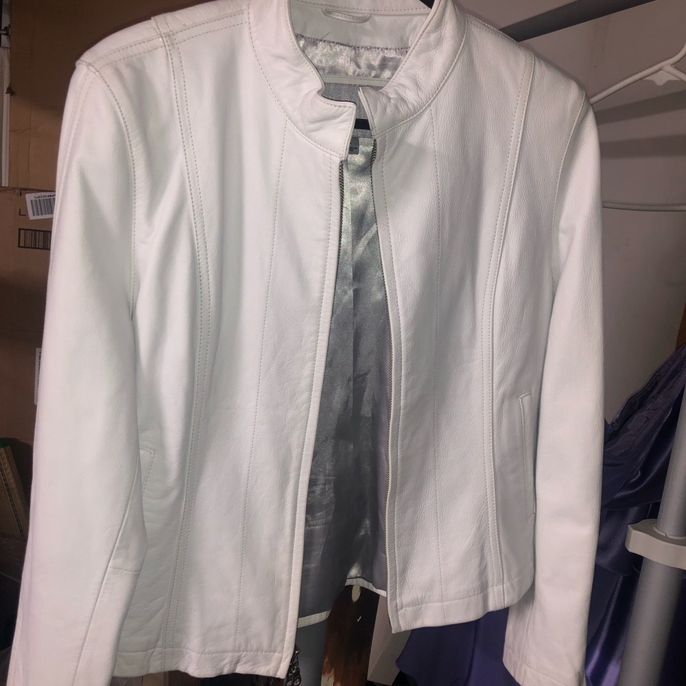 Maxima Biker Leather Jacket